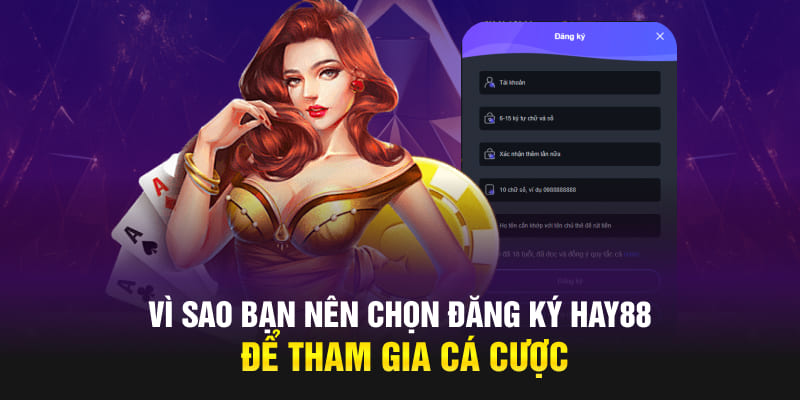Quy trình đăng ký tại Hay88